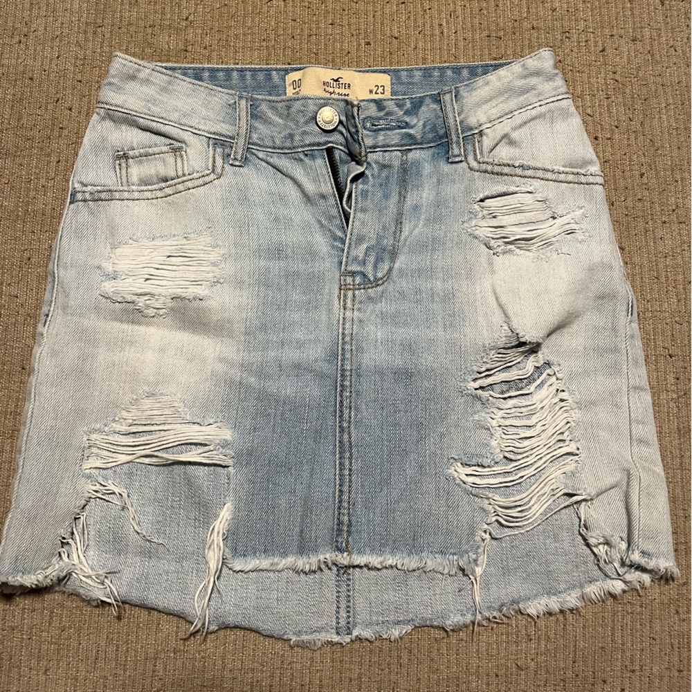 Denim skirt